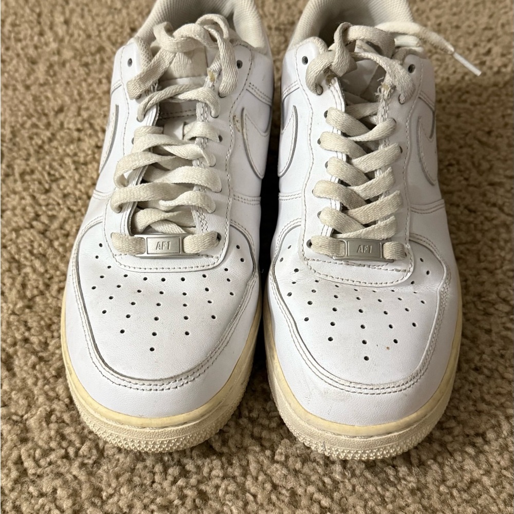 White Air Force ones